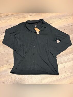 SKIMS Kim Kardashian long sleeve sleep shirt medium new with tags